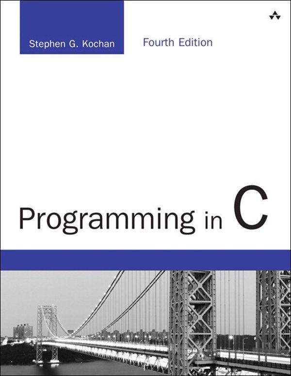 خرید و دانلود نسخه کامل کتاب Programming in C