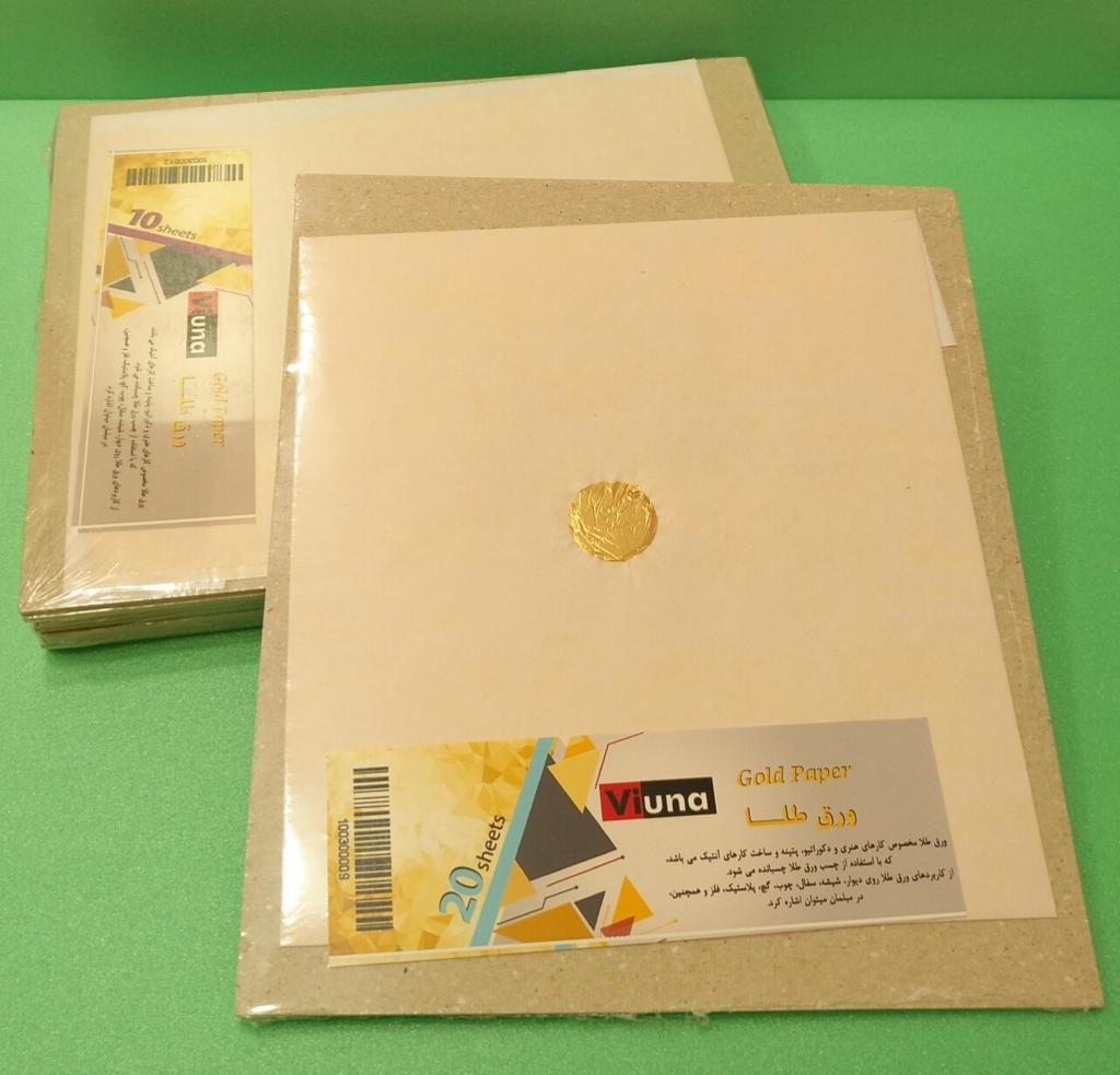 ورق طلا 10 برگی ویونا