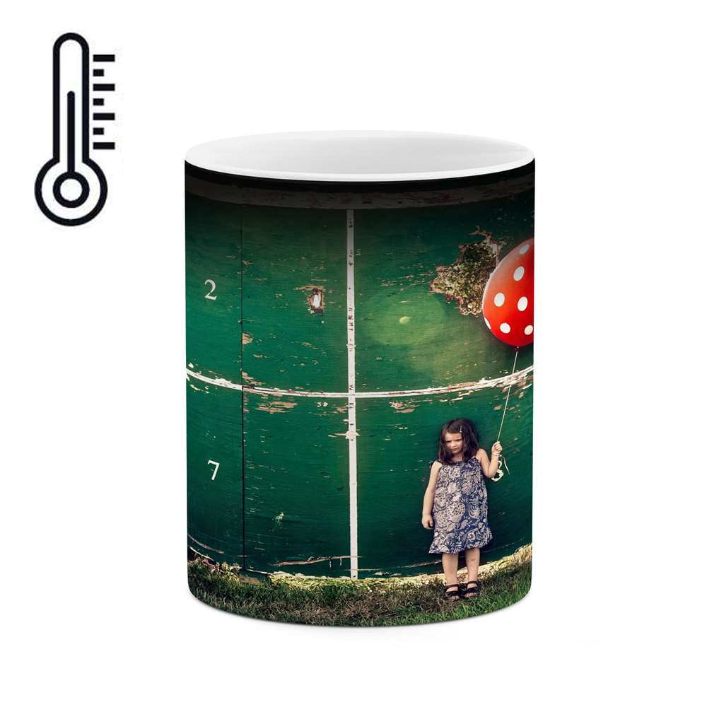 ماگ حرارتی طرح دختر مدل mgh10879