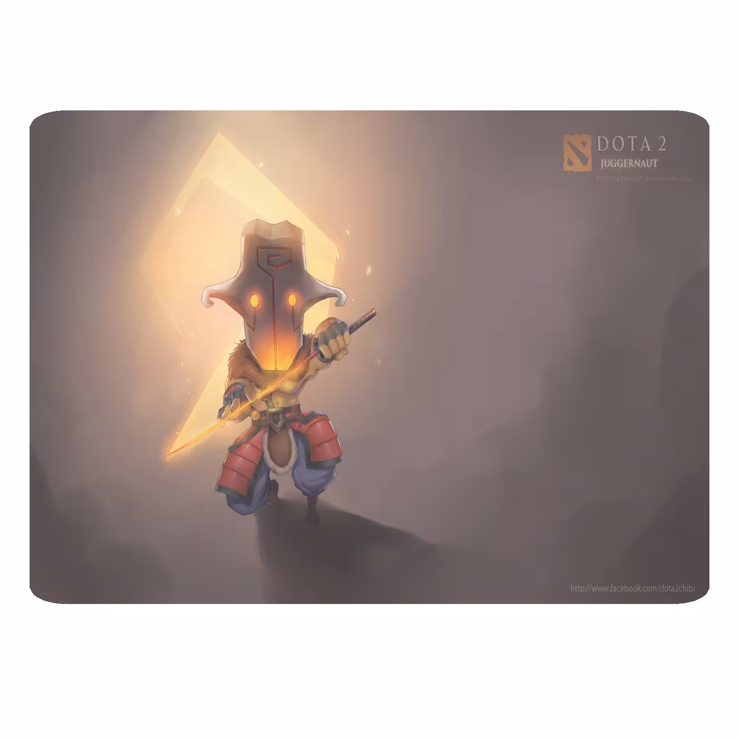 ماوس پد طرح DOTA2 کد B78