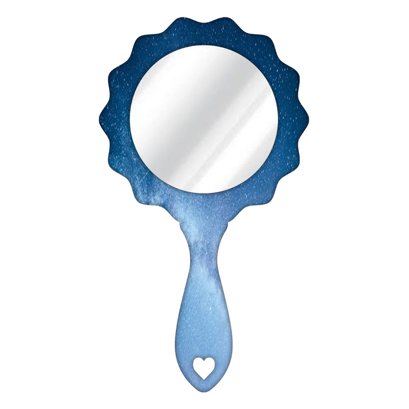 آینه آرایشی مدل فضا کد AY444