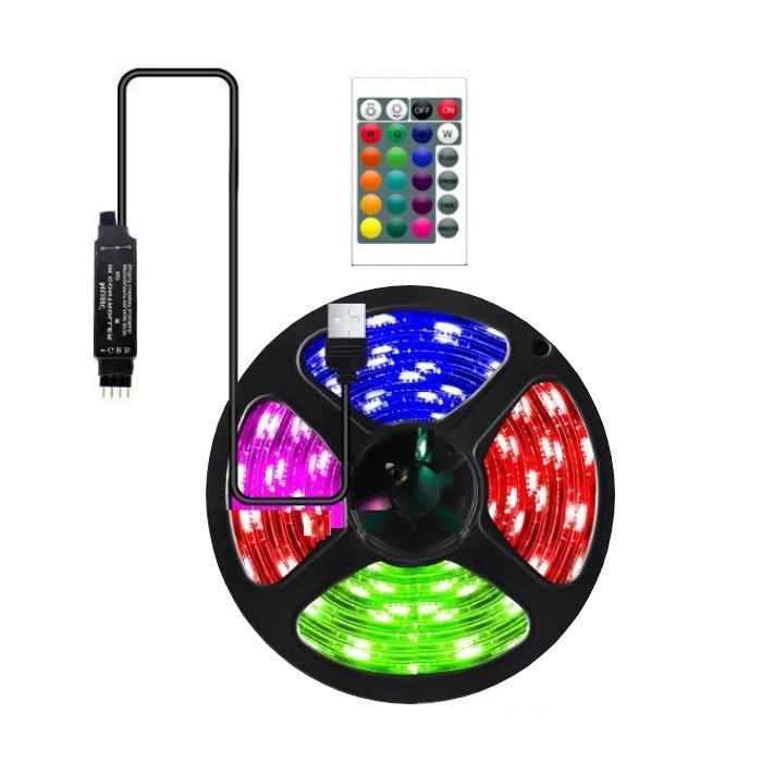 ریسه ال ای دی مدل STRIP LIGHT 5050 با طول 5 متر با سنسور رقص نور