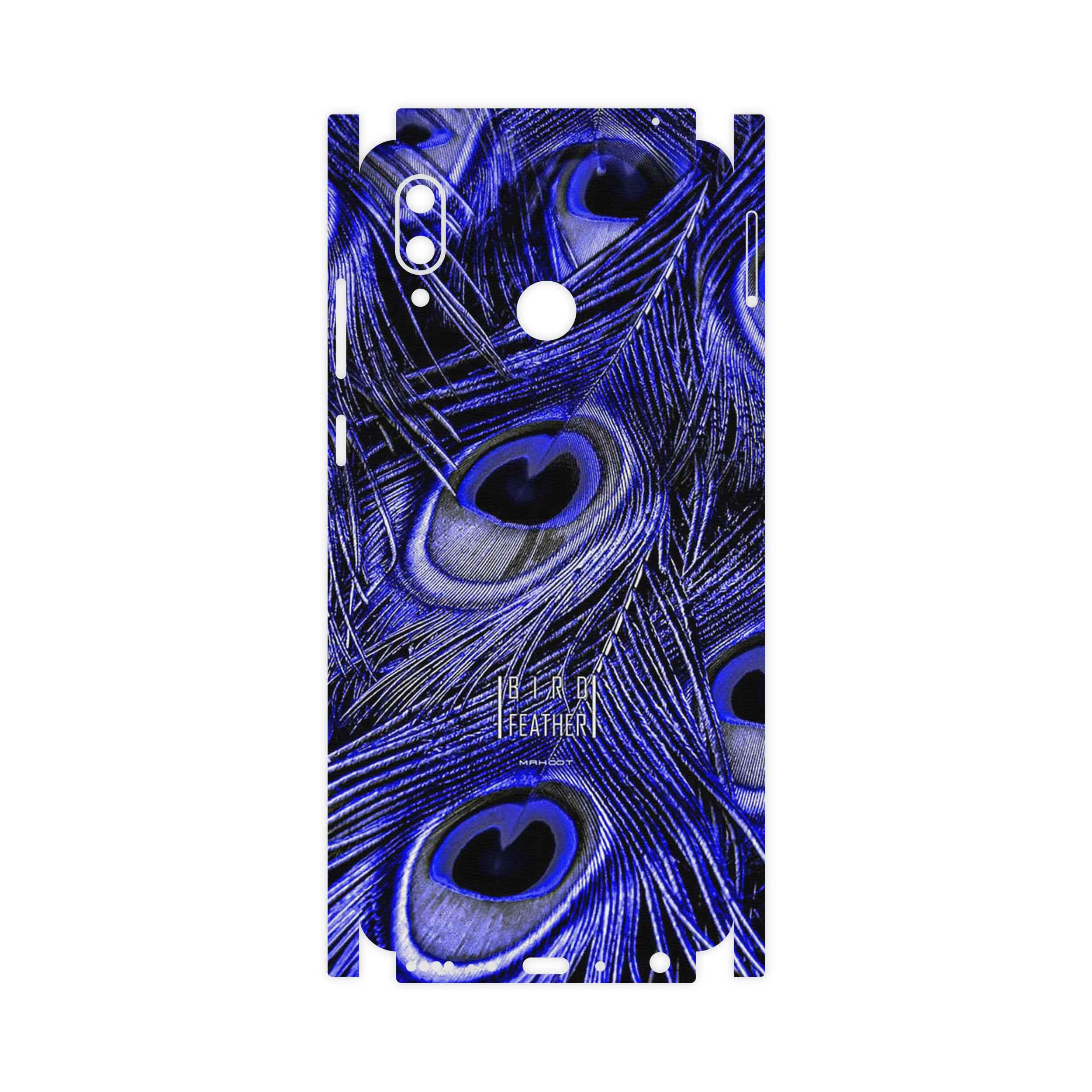 برچسب پوششی ماهوت مدل Purple Feather-FullSkin مناسب برای گوشی موبایل آنر Play