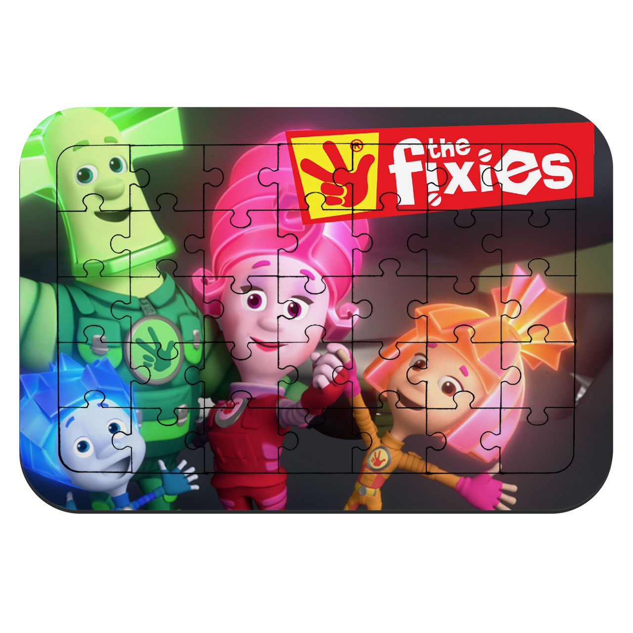 پازل 35 تکه طرح انیمیشن تعمیرکاران مدل NI1316 