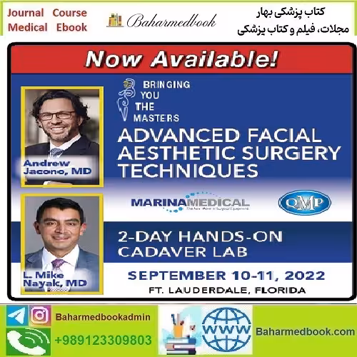 2023 QMP BYTM 4 Advanced Facial Aesthetic Surgery Techniques Video Series price 30€ - کتاب پزشکی بهار