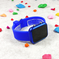 ساعت ال ای دی آبی پررنگ