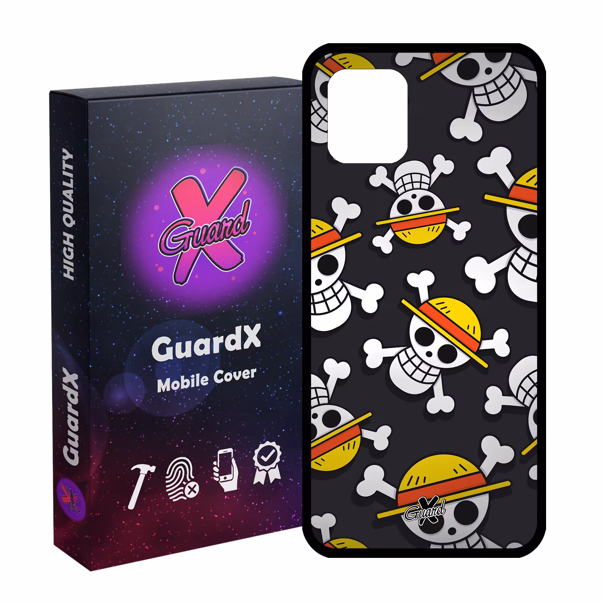 کاور گارد ایکس طرح One Piece Anime مدل Glass10507 مناسب برای گوشی موبایل سامسونگ Galaxy Note 10 Lite / A81