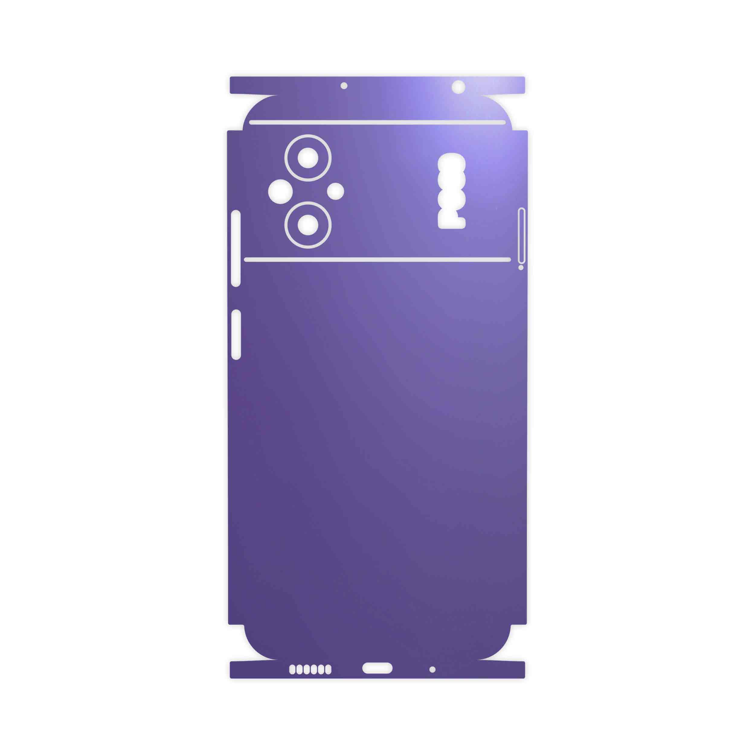 برچسب پوششی ماهوت مدل Matte-BlueBerry-FullSkin مناسب برای گوشی موبایل شیائومی Poco M5