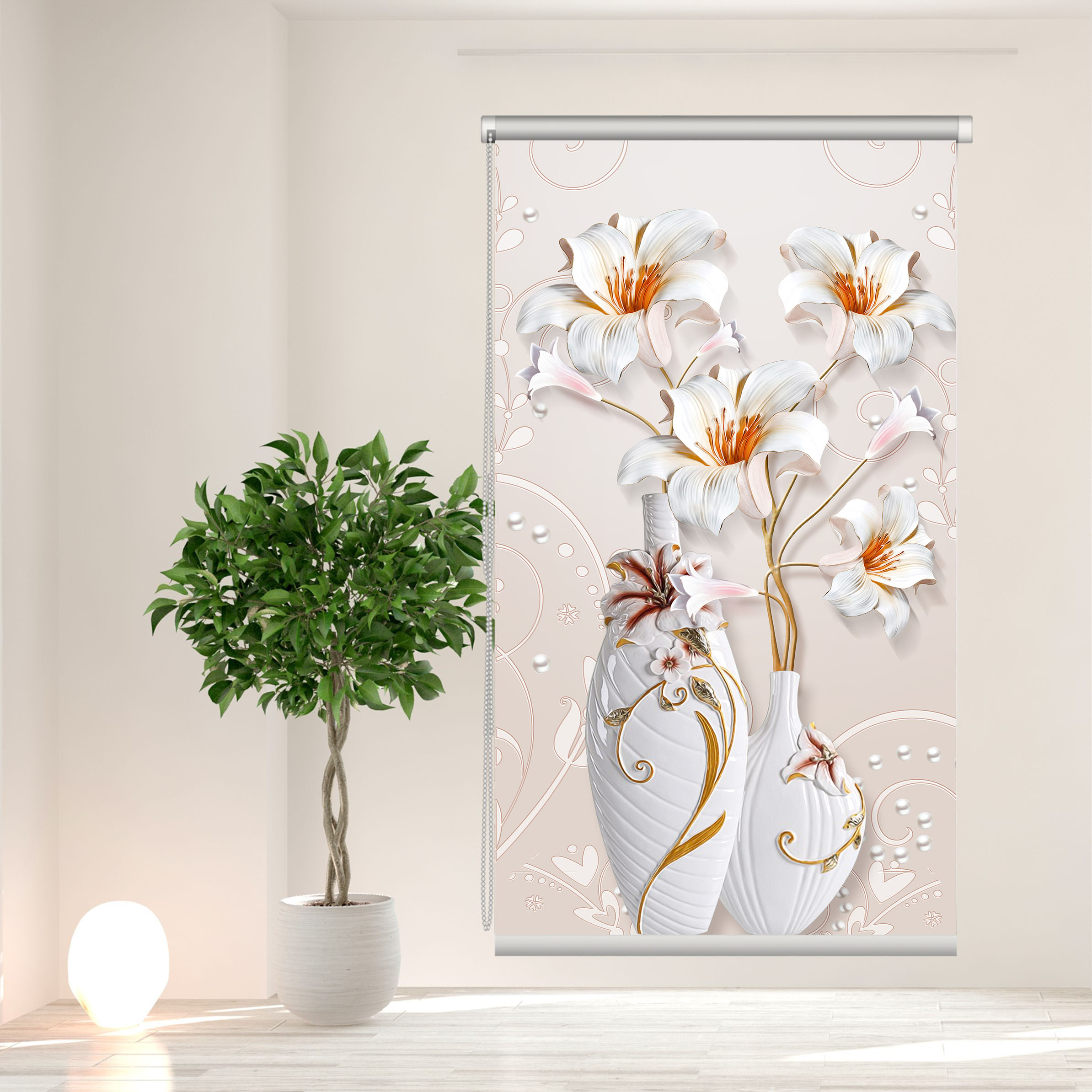 پرده شید کد 2118236 سایز 150x180 سانتیمتر 