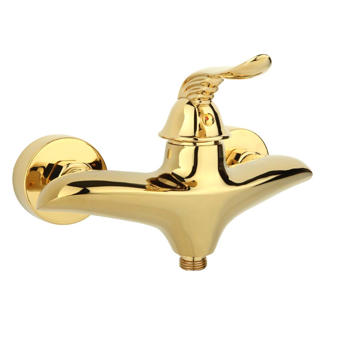 شیر توالت راسان مدل پریمو رنگ طلایی