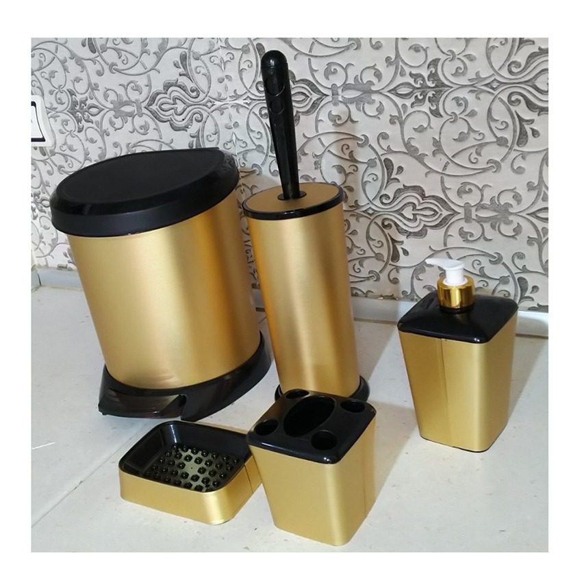 سرویس بهداشتی پنچ تکه رزگلد کد 001