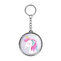 جاکلیدی خندالو طرح اسب تک شاخ مدل دوطرفه کد 11021108