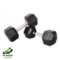 خرید دمبل 6 ضلعی 10 کیلویی