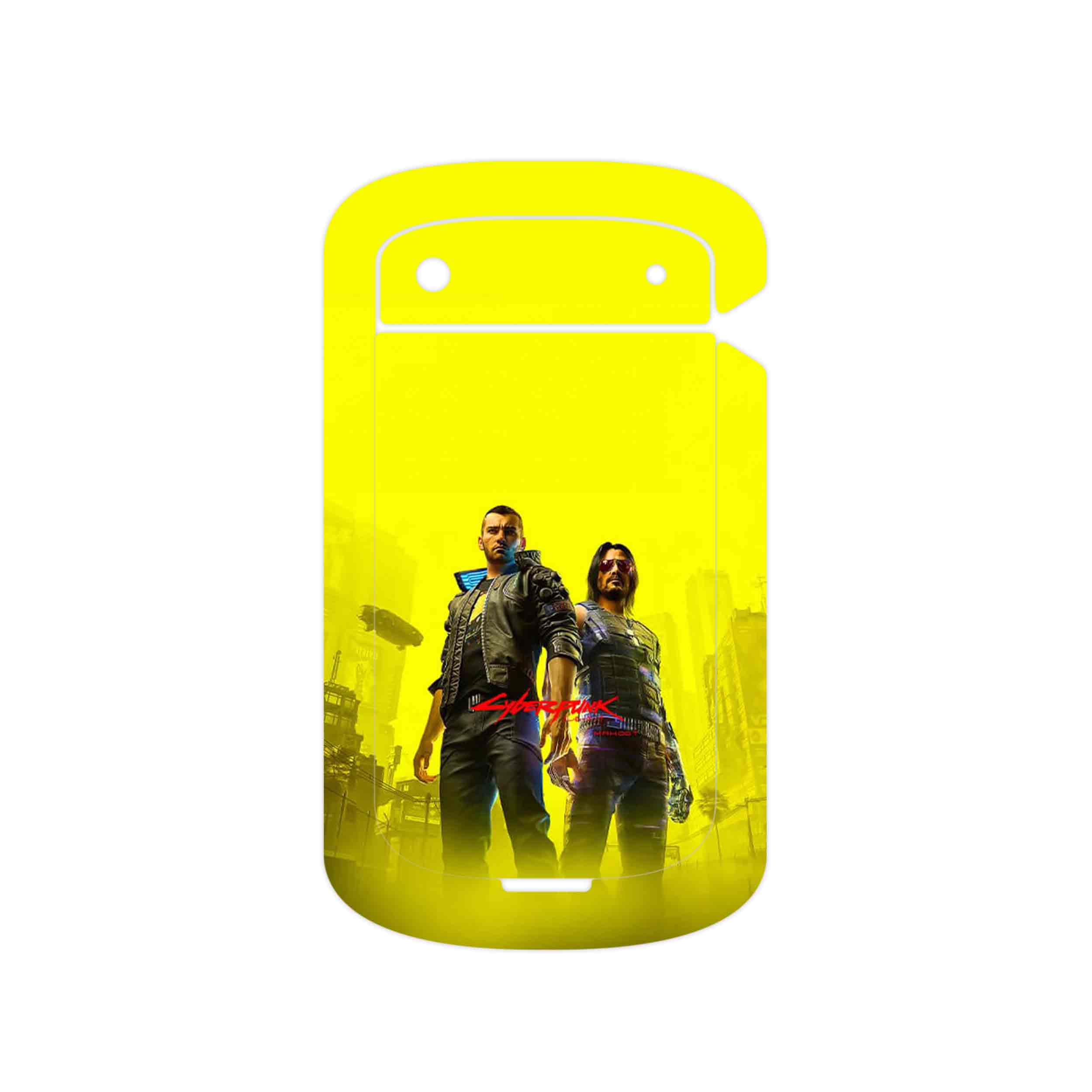 برچسب پوششی ماهوت مدل Cyberpunk Game Series مناسب برای گوشی موبایل بلک بری Bold Touch 9900