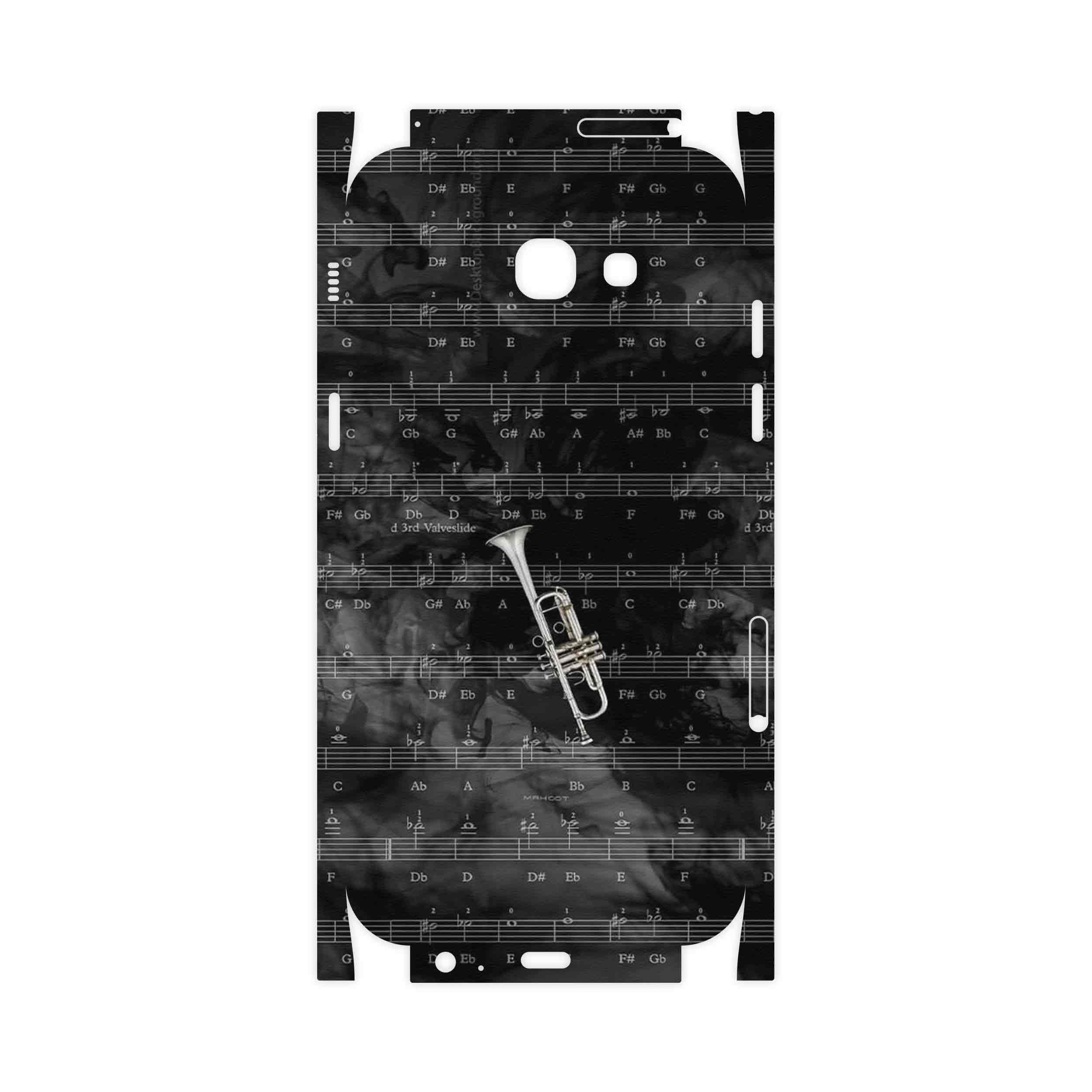 برچسب پوششی ماهوت مدل Trumpet-FullSkin مناسب برای گوشی موبایل سامسونگ Galaxy A7 2017