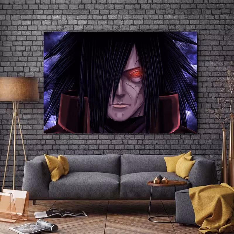 تابلو شاسی طرح انیمه مدل Naruto کد A62 | دنیای قاب