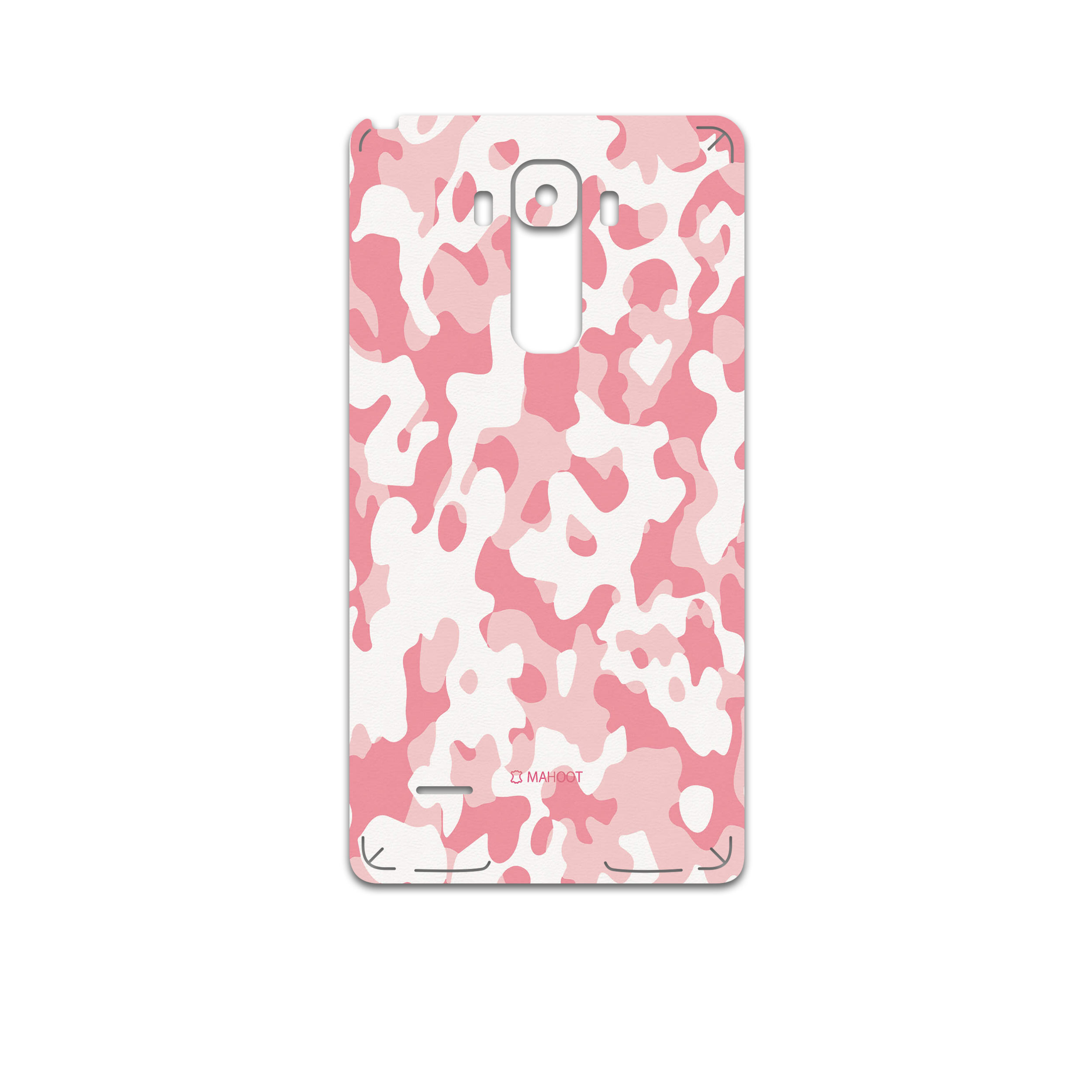 برچسب پوششی ماهوت مدل Army-Pink مناسب برای گوشی موبایل ال جی G4 Stylus