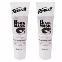 ماسک صورت رینوزیت مدل carbon active حجم 100 میلی لیتر مجموعه 2 عددی