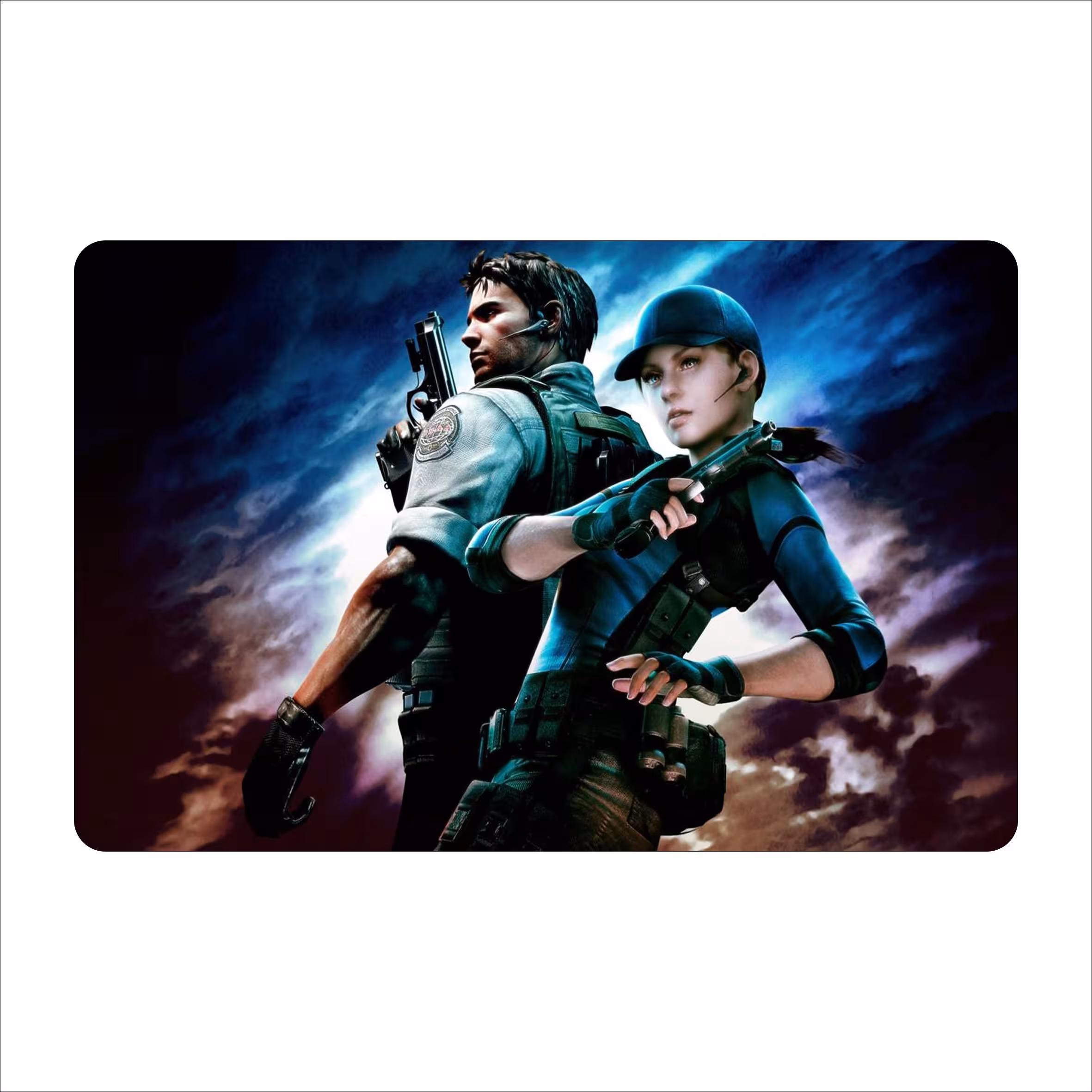 ماوس پد طرح رزیدنت اویل -resident evil مدل mpb810