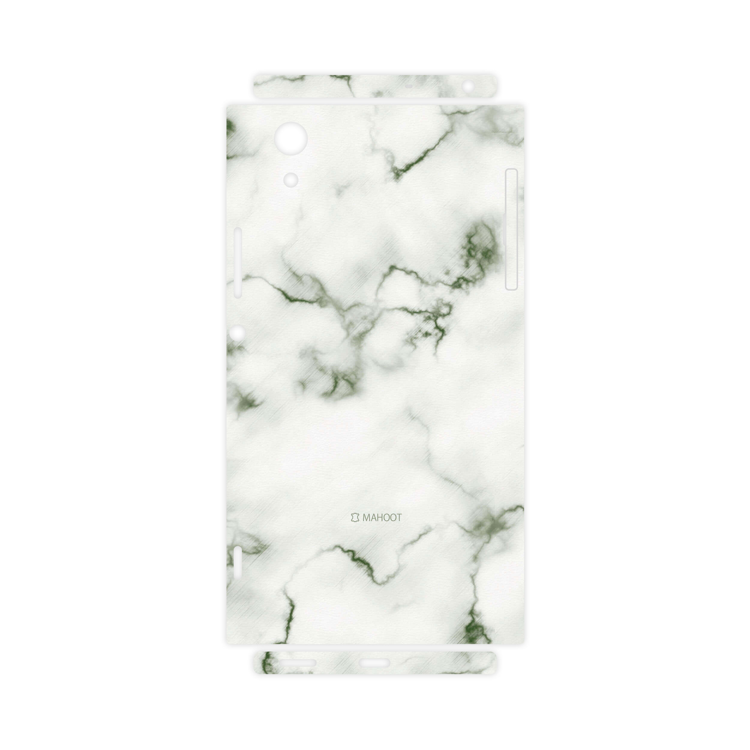 برچسب پوششی ماهوت مدل Blanco-Smoke-Marble-FullSkin مناسب برای گوشی موبایل سونی Xperia XA1