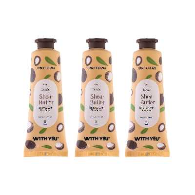 کرم مرطوب کننده ویت یو مدل Shea Butter حجم 50 میلی لیتر مجموعه 3 عددی