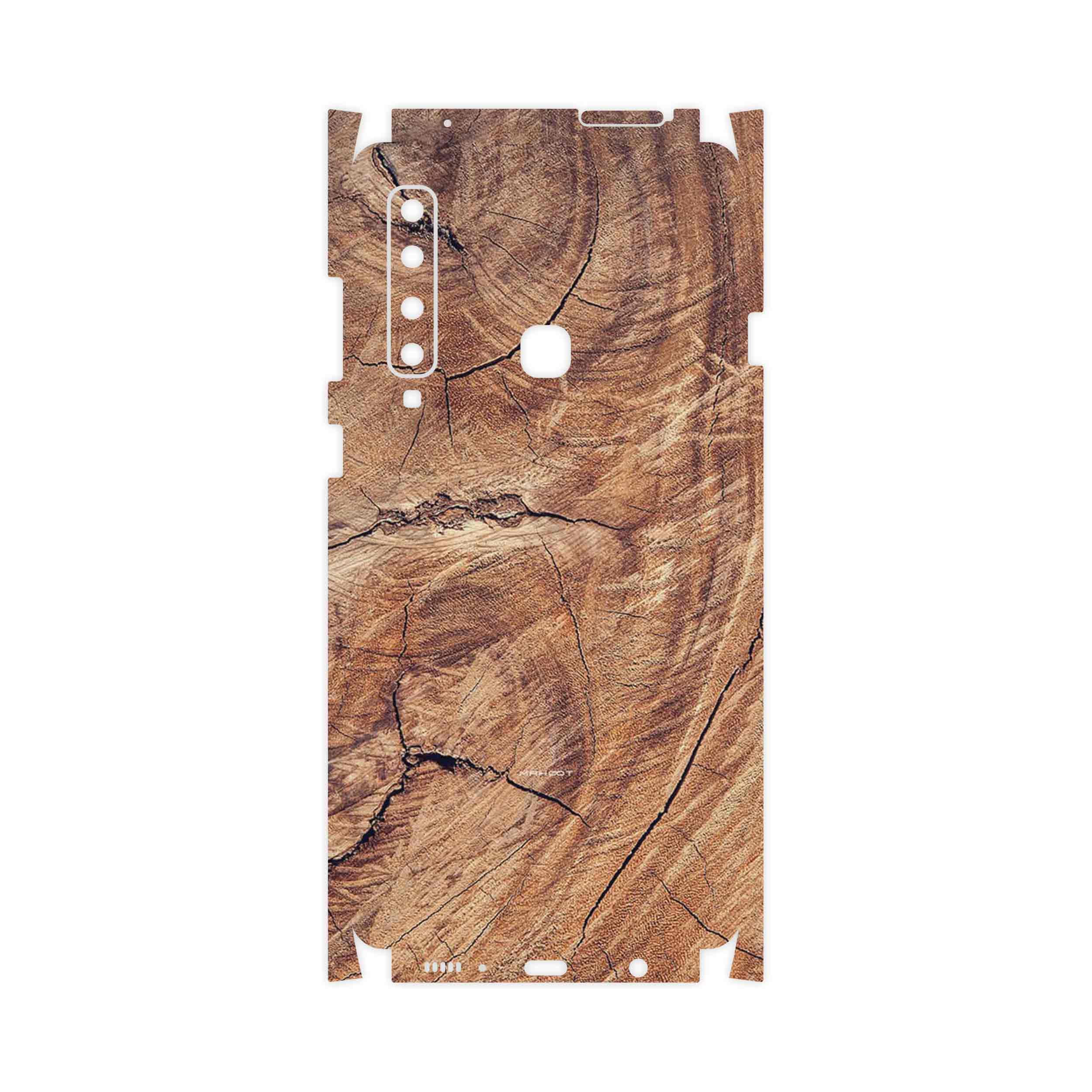 برچسب پوششی ماهوت مدل Wood Texture 5-FullSkin مناسب برای گوشی موبایل سامسونگ Galaxy A9 2018