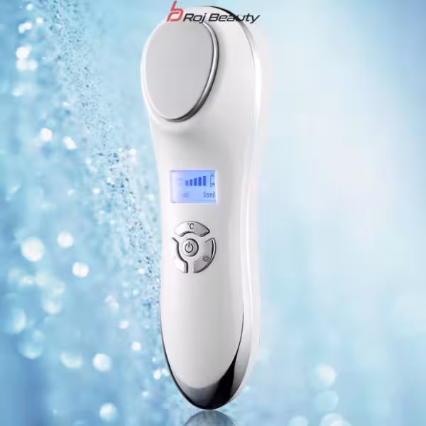 دستگاه اسکوم و ماساژو تقویت کننده و جوانسازی صورت سرد و گرم اسکوم تراپی و جوان ساز beauty instrument