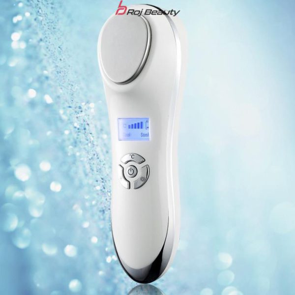 دستگاه اسکوم و ماساژو تقویت کننده و جوانسازی صورت سرد و گرم اسکوم تراپی و جوان ساز beauty instrument