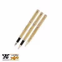 قلم ست خودکار ، روان نویس و خودنویس رنگ طلایی EUROPEN مدل WONDER