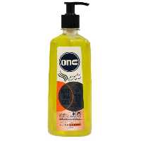 ژل مو کتیرا پمپی انس 700میل زرد 