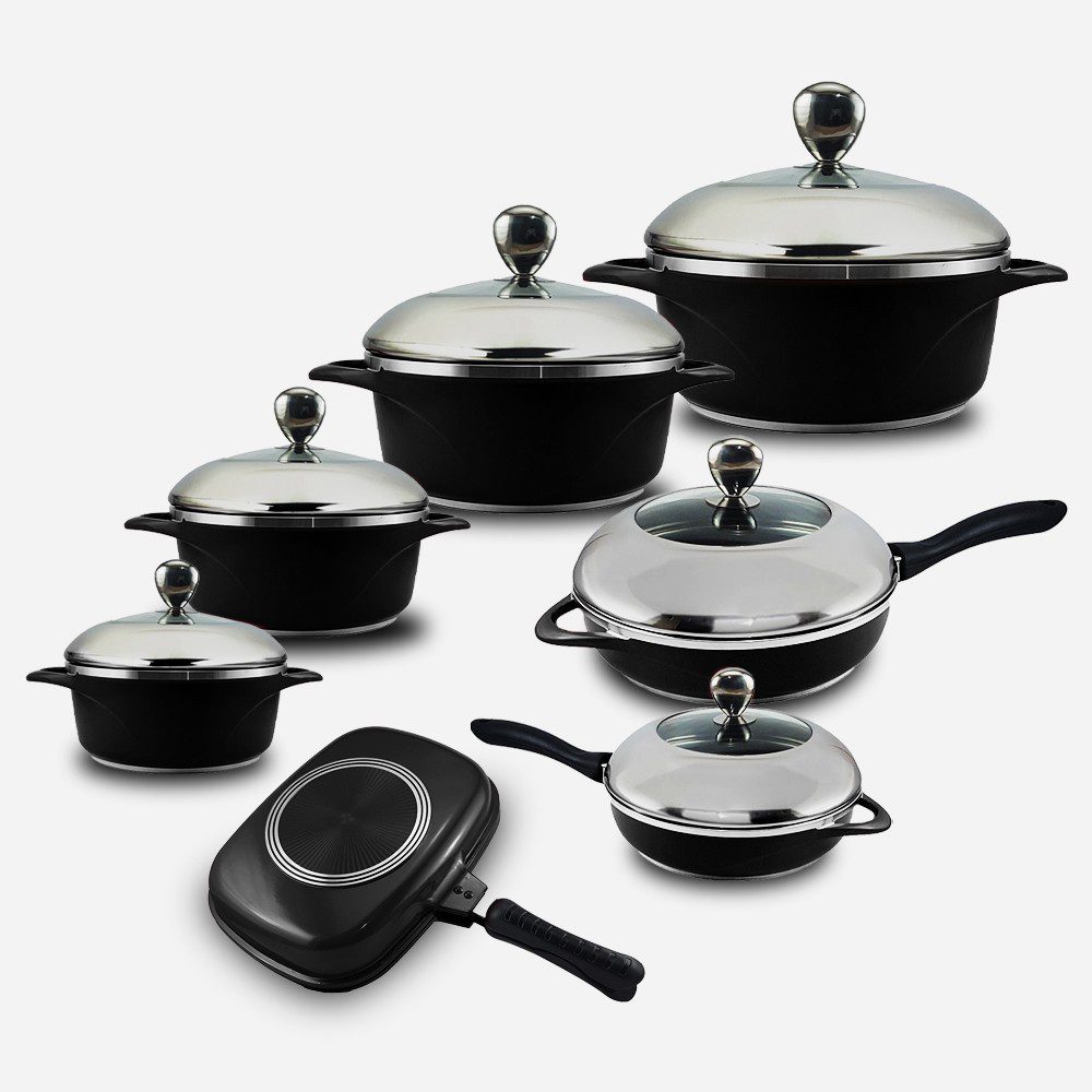 سرویس قابلمه 14 پارچه یونیک کد 8714 (خارجی درجه عالی)