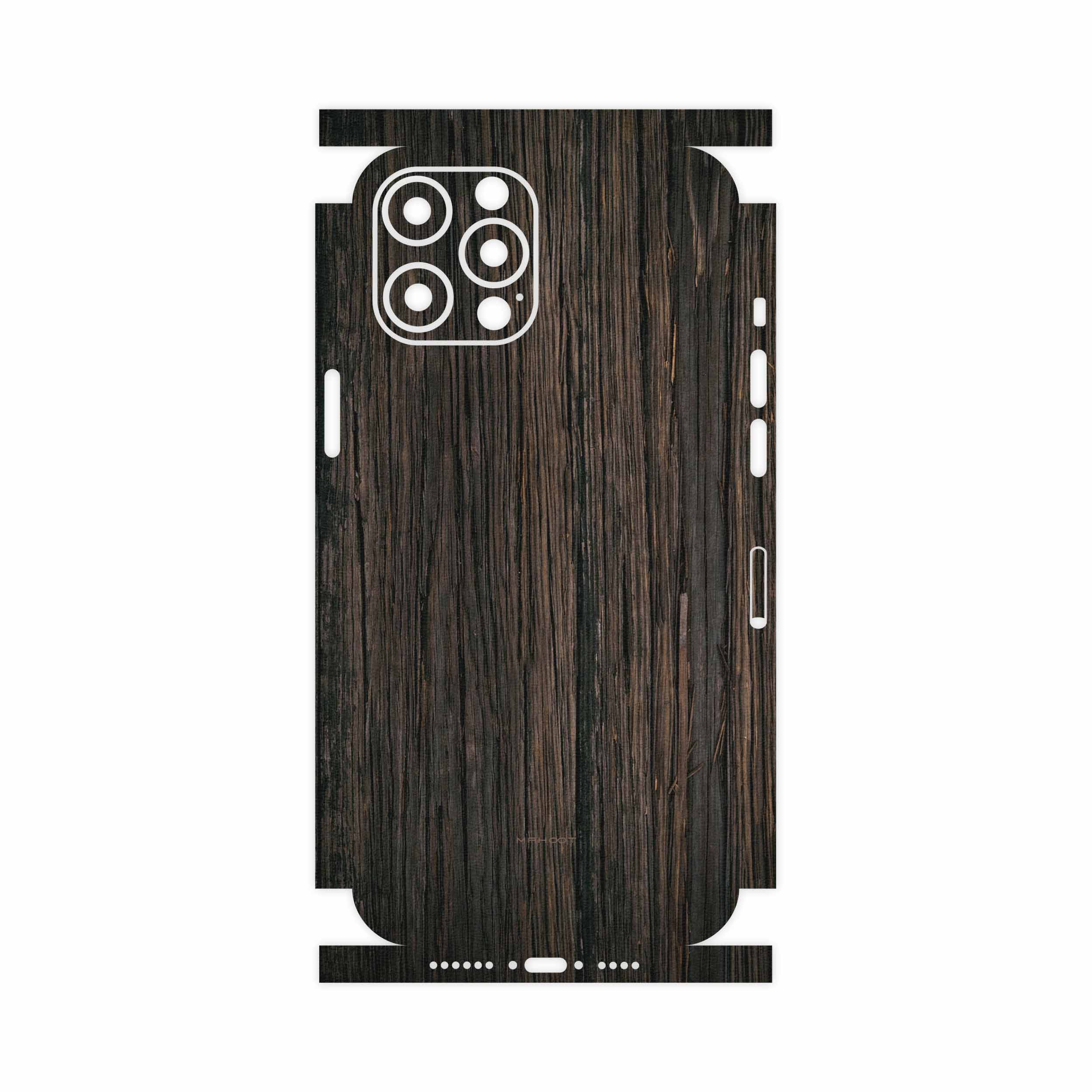برچسب پوششی ماهوت مدل Burned Wood-FullSkin مناسب برای گوشی موبایل اپل iPhone 12 Pro Max