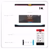 برچسب پوششی ماهوت مدل Lexus-Logo مناسب برای تبلت سامسونگ Galaxy Tab S3 9.7 2017 T820
