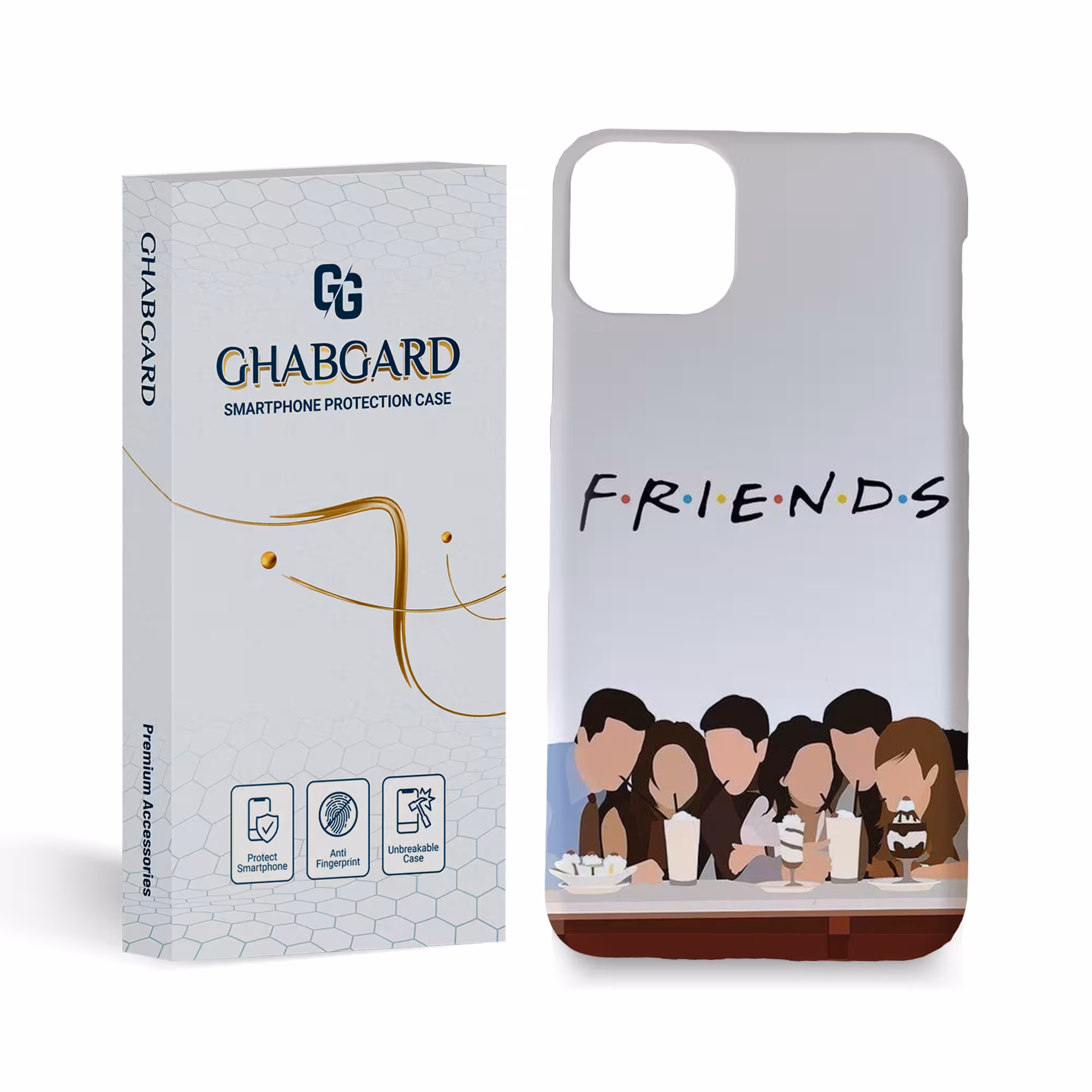 کاور قاب گارد مدل friends مناسب برای گوشی موبایل اپل iphone 11 promax