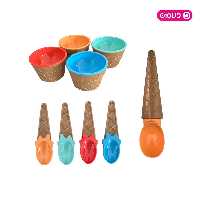 بستنی خوری پلاستیکی چهار نفره ترک