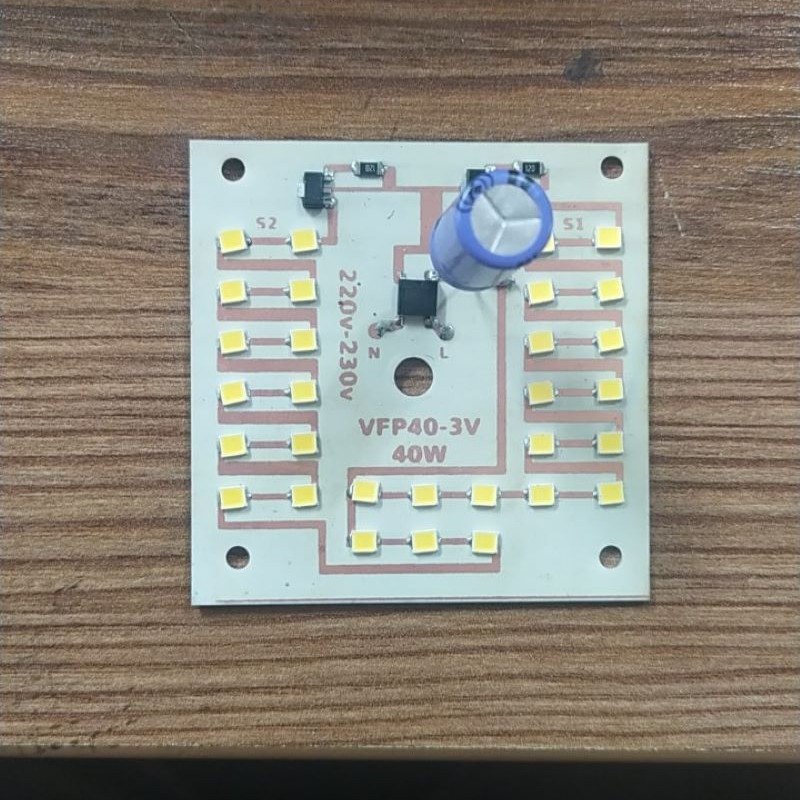 چیپ لامپ ال ای دی 30 وات تولید داخل با کیفیت لومن بالا 
