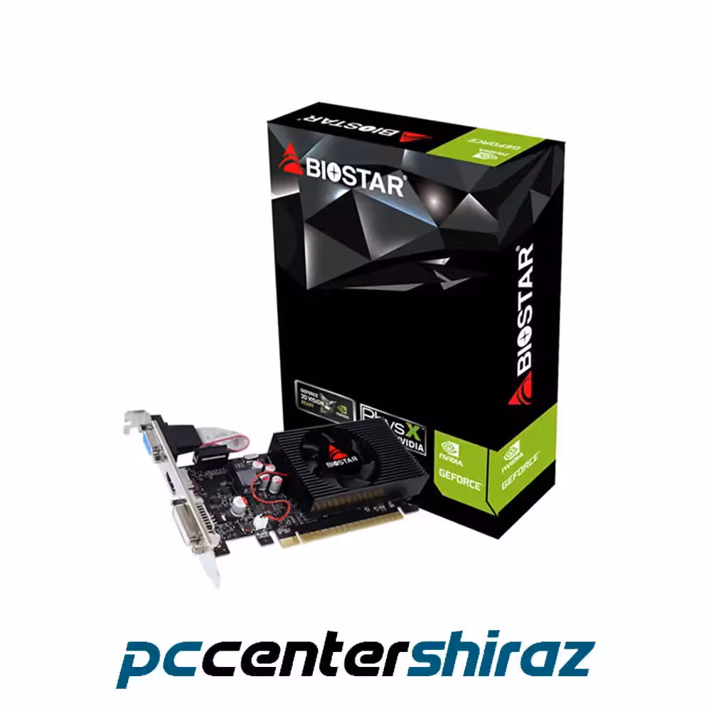کارت گرافیک بایوستار BIOSTAR GT730 2GB DDR3