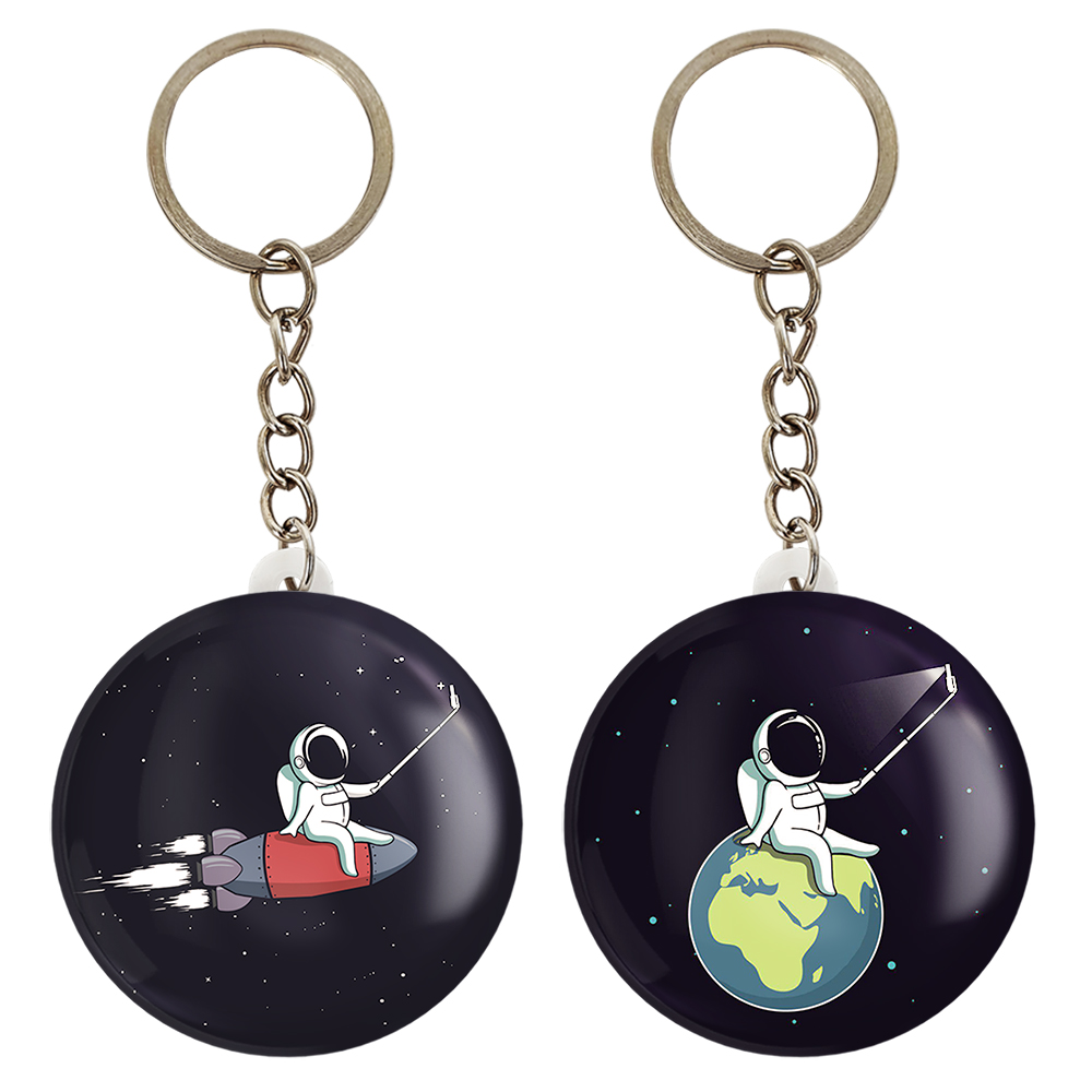 جاکلیدی خندالو مدل فضانورد کد 19591949 مجموعه 2 عددی 