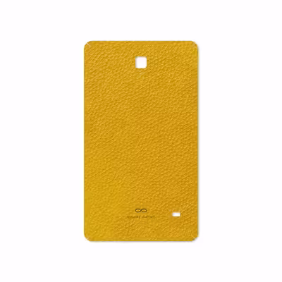برچسب پوششی ماهوت مدل Mustard-Leather مناسب برای تبلت سامسونگ Galaxy Tab 4 7.0 2014 T231