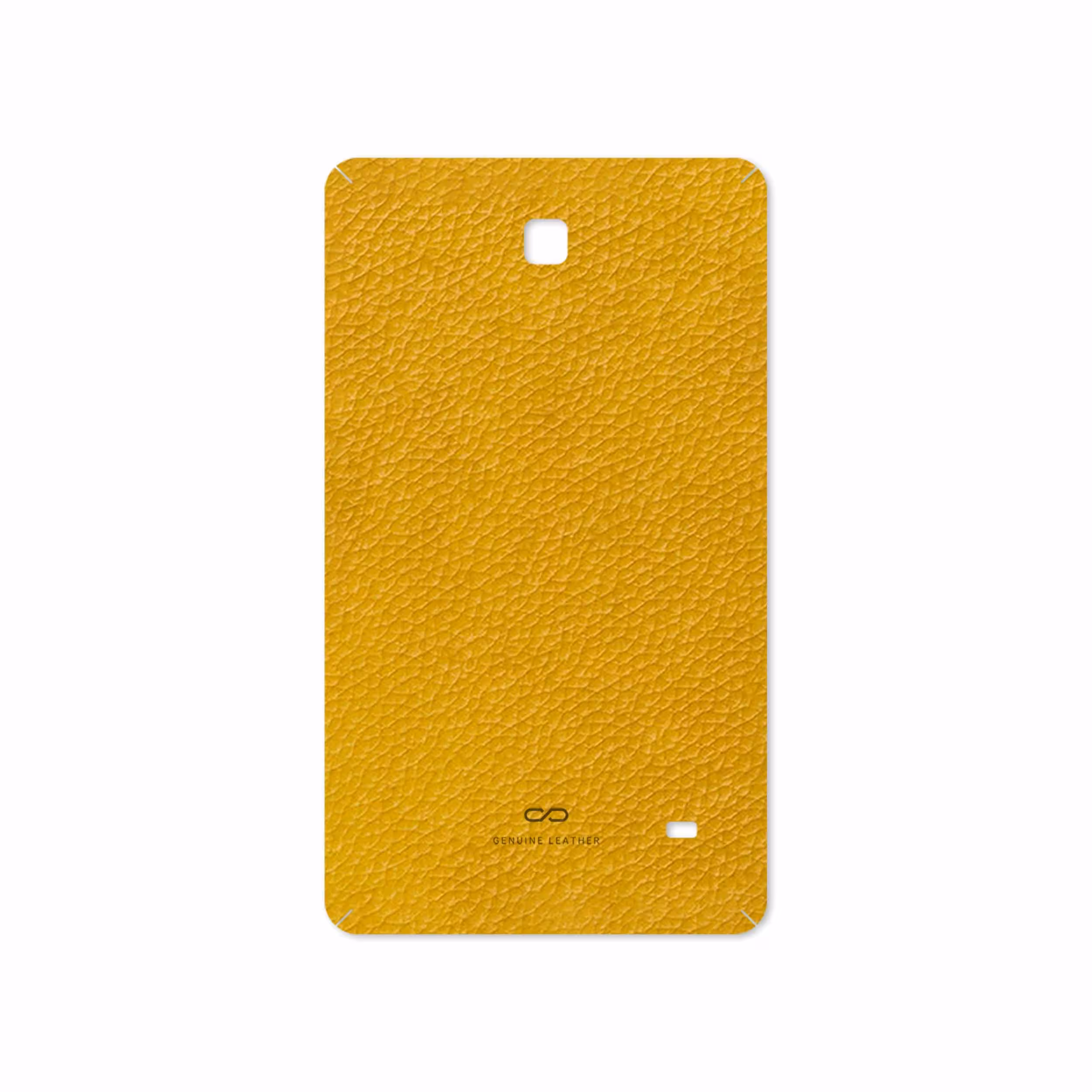برچسب پوششی ماهوت مدل Mustard-Leather مناسب برای تبلت سامسونگ Galaxy Tab 4 7.0 2014 T231