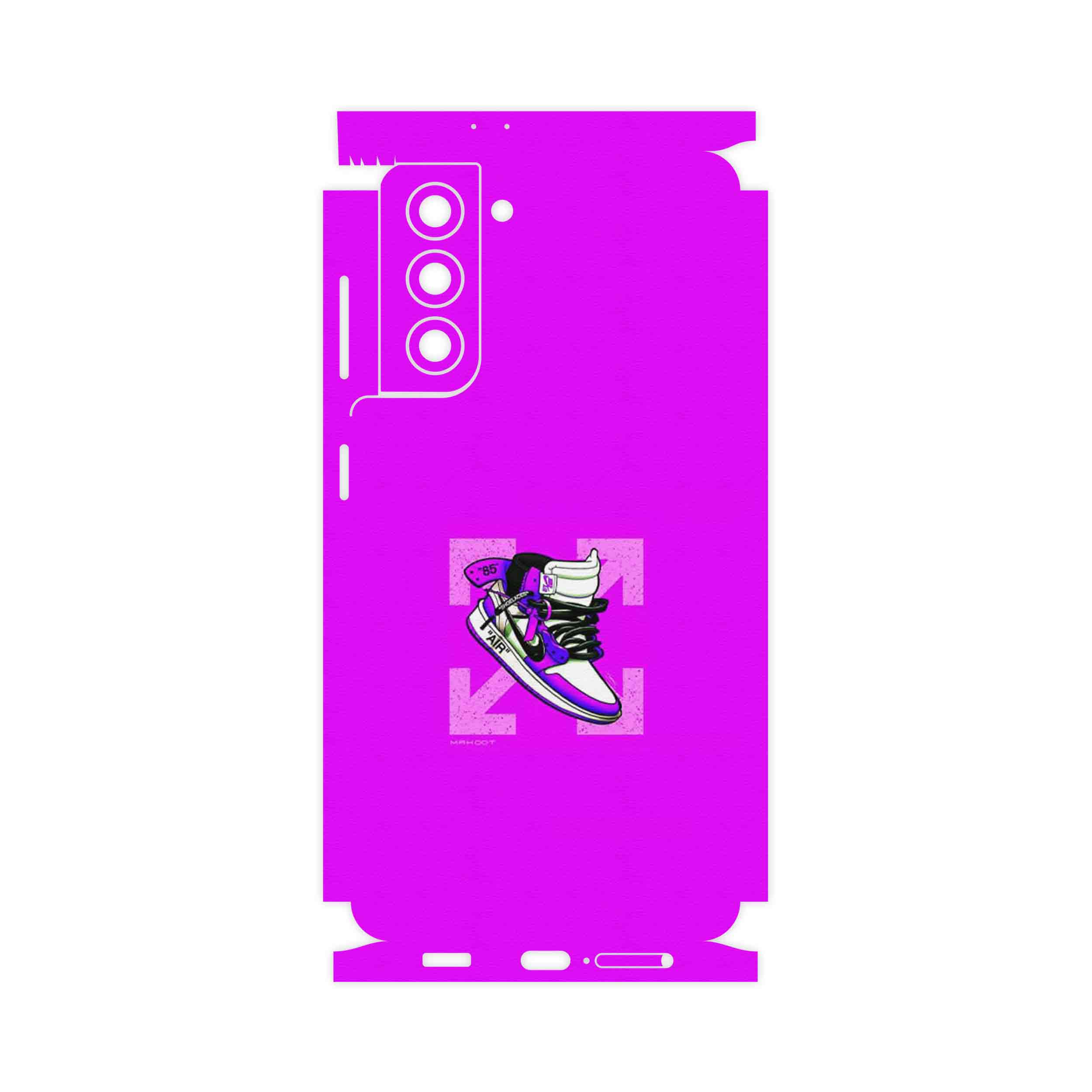 برچسب پوششی ماهوت مدل Nike Air Sneaker Digital Art-FullSkin مناسب برای گوشی موبایل سامسونگ Galaxy S21 5G