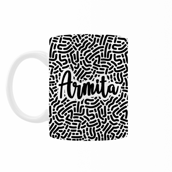 ماگ رژارت مدل اسم آرمیتا