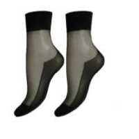 جوراب مشکی بهبود دوربع کفدار 20( قیمت برای یک جفت)