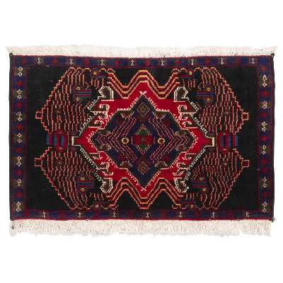 فرش قدیمی دستباف نیم متری سی پرشیا کد 102385