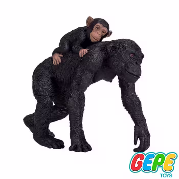 فیگور شامپانزه و بچه