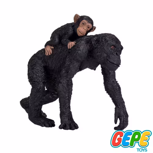 فیگور شامپانزه و بچه