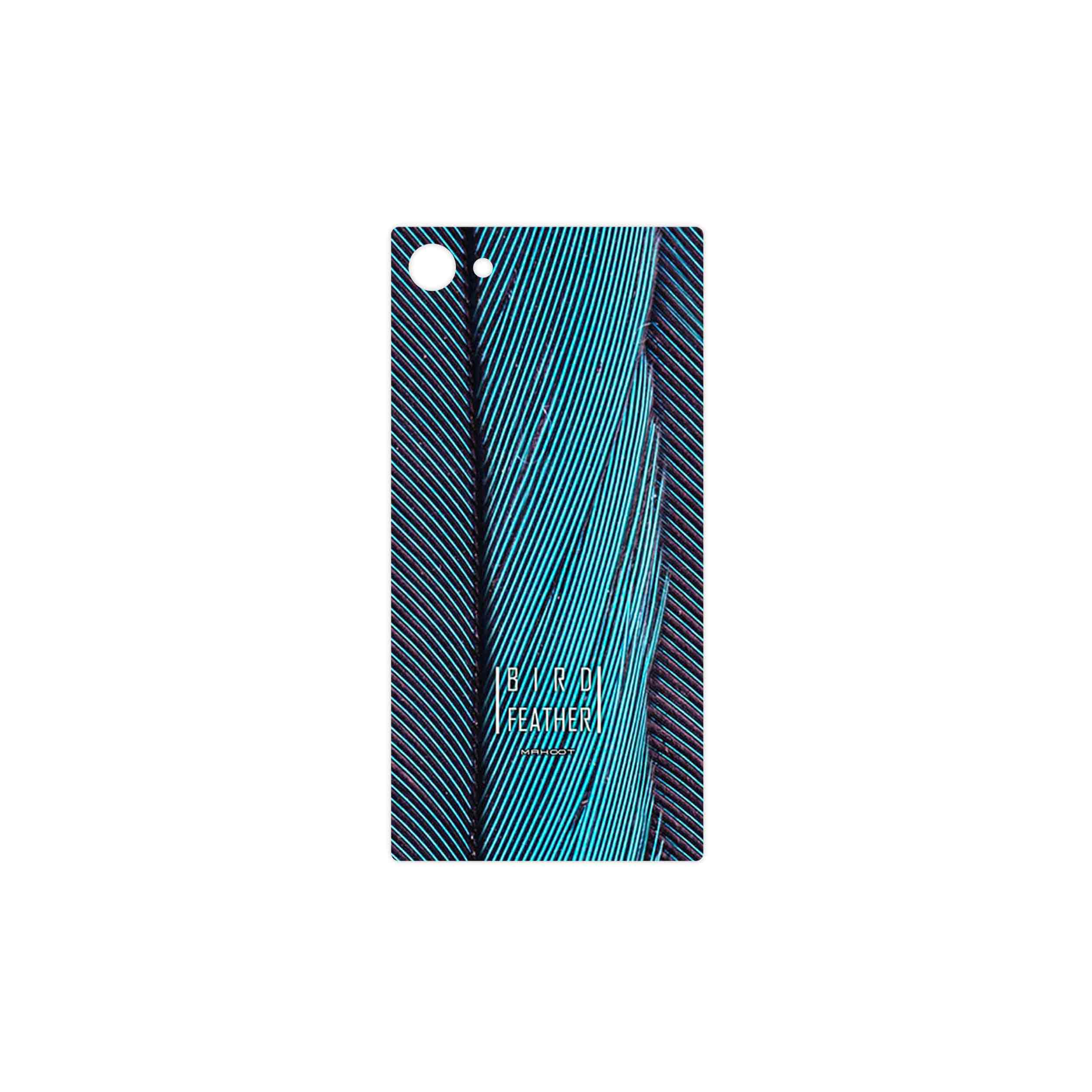 برچسب پوششی ماهوت مدل Turquoise feathers مناسب برای گوشی موبایل سونی Xperia Z5 Compact