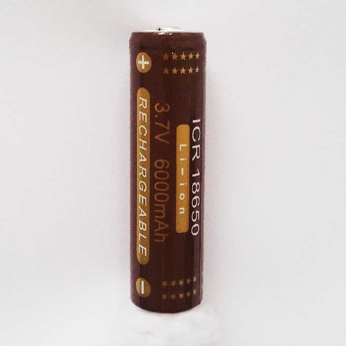 باتری لیتیوم-یون قابل شارژ سونی کد ICR-18650 ظرفیت 6000 میلی آمپرساعت بسته 2 عددی