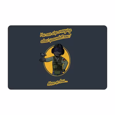 ماوس پد طرح Rainbow Six مدل mpb803