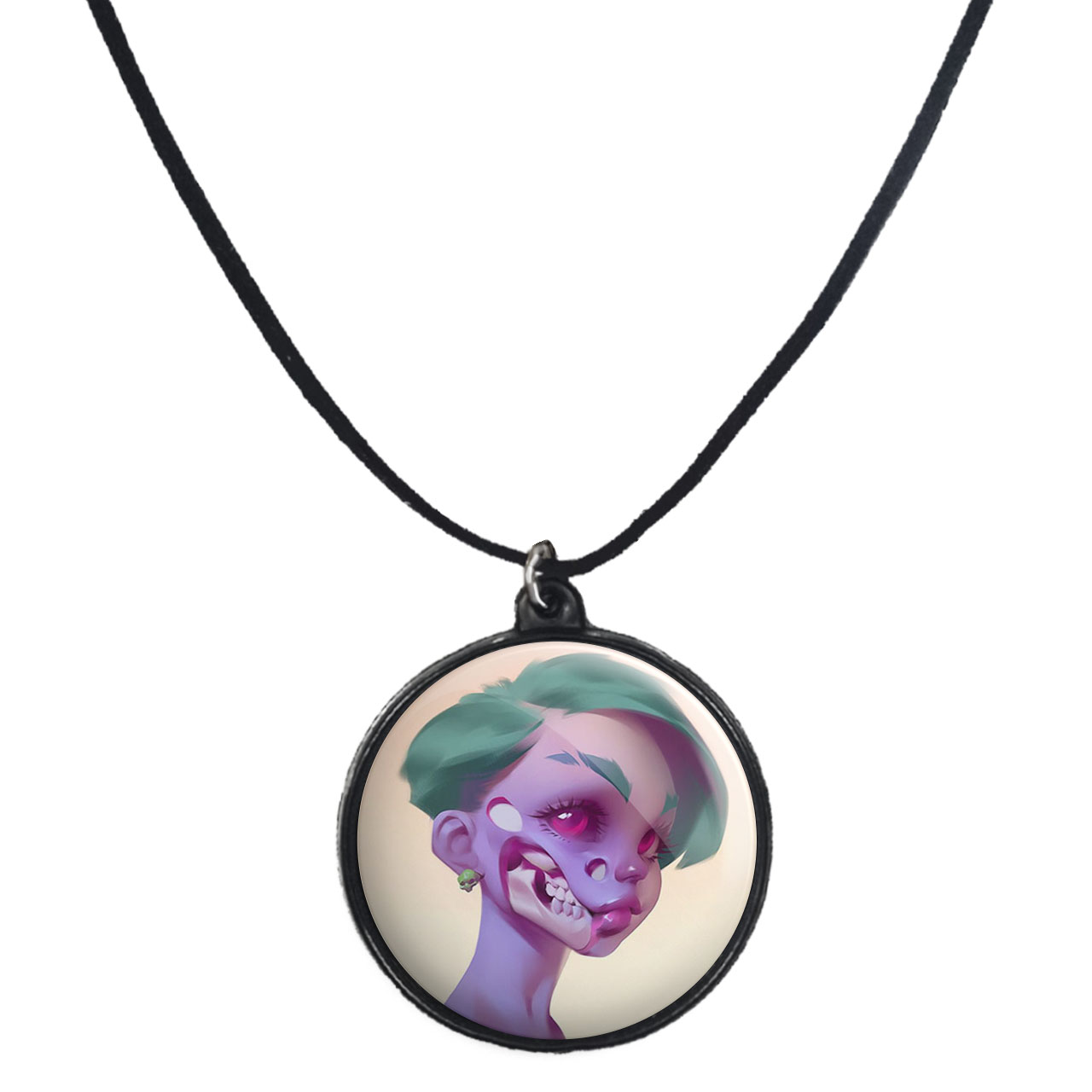 گردنبند پرمانه  کد pmb.31886مدل دو طرفه